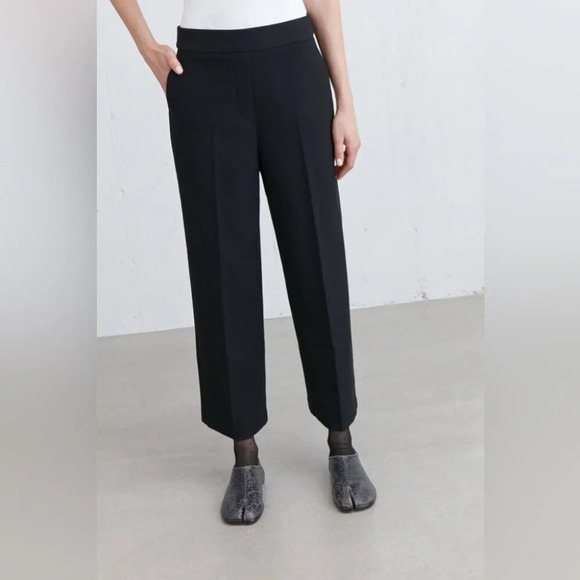 Oak + Fort Straight Leg Single Pleat Trousers - Picture 1 of 8